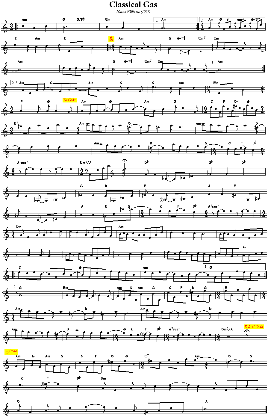 Sheet Music